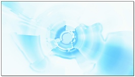 蓝色光芒隧道高清视频