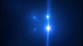 蓝色警报灯转动特效