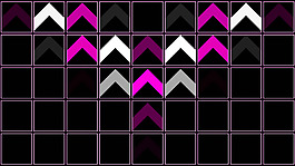 白色紫色箭头节奏视频素材