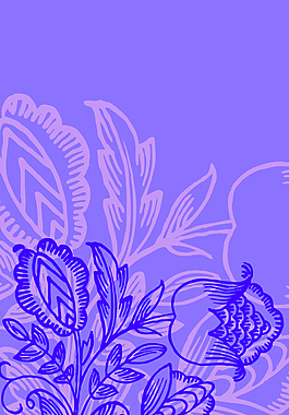 紫色花朵背景素材