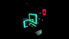 酷炫动感酒吧光效动态视频素材