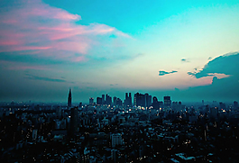 高清城市美丽实拍视频素材