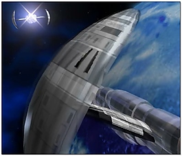 蓝色科技视频素材