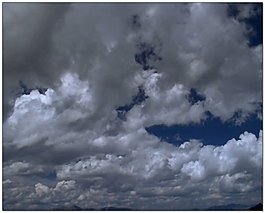 远处的云视频素材