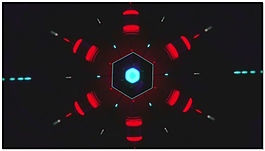 粒子灯光秀视频素材