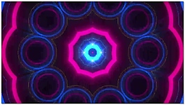 花纹科技主题灯光秀视频素材