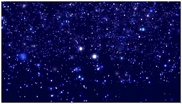 动漫星空彩幕视频素材