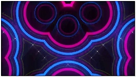 可爱米奇头光线动感视频素材