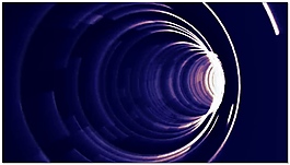 异次元虫洞空间立体视频素材