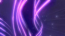 绚丽紫色炫光特效视频素材