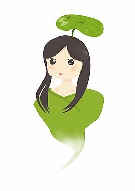 卡通练武的小孩q版可爱小孩矢量人物设计可爱q版大眼小孩矢量人物素材