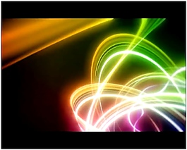 彩色光芒视频素材