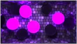 紫色圆酷炫特效视频素材