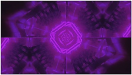 紫色酷炫旋转隧道视频素材