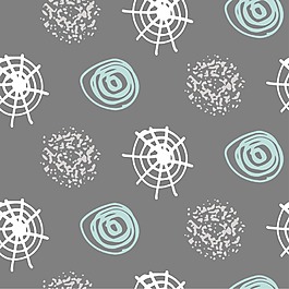 手绘小清新蜘蛛网透明填充图片