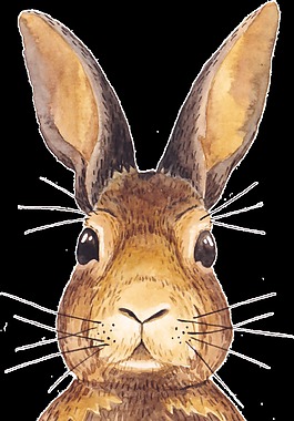 大耳朵兔子图片