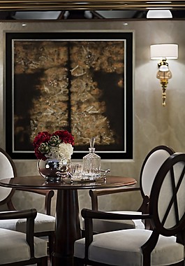 经典沉稳餐厅装饰画效果图