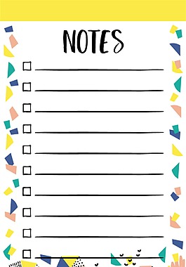 创意列表背景素材