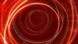 红色炫光圆圈炫美特效视频素材