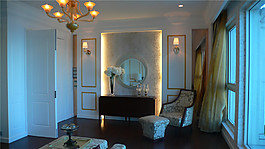 欧式简约风室内设计实景效果图