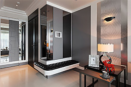 现代简约风室内设计效果图JPG