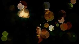 彩色光晕闪烁叠加特效视频素材