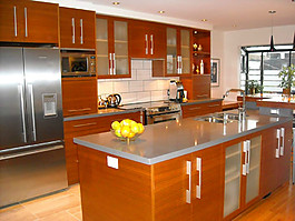 2017家装厨房整体橱柜装修效果图