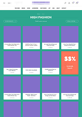 企业产品中心界面设计模板
