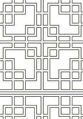 中式背景墙纸图案装修效果图