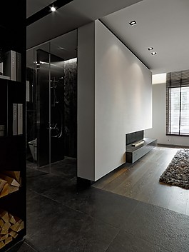 简约室内白色背景墙