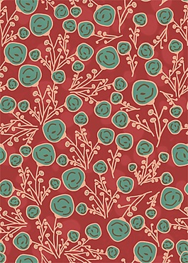 喜庆大气卡通填充背景矢量素材