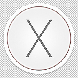 MacOSX圆形图标免抠png素材