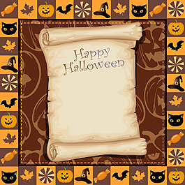 矢量万圣节快乐