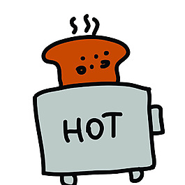 网页UI热狗热的icon图标设计