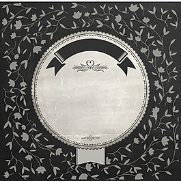 手绘几何勋章花纹背景