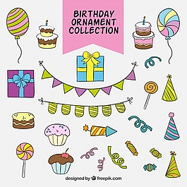 手绘生日饰品的收藏