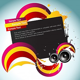 丰富多彩的音乐背景说明