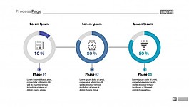 三相工艺图幻灯片模板