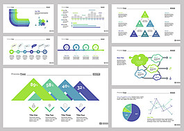 八业务幻灯片模板集
