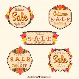 复古秋装贴纸系列