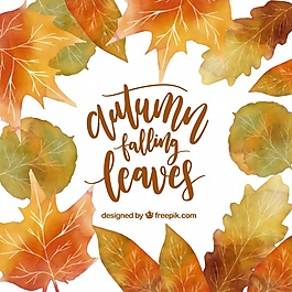 有趣的水彩颜料构图