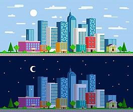 套宽全景城市景观