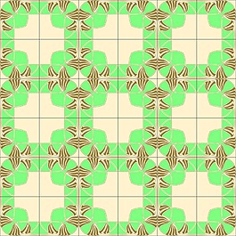 小方格卡通背景素材