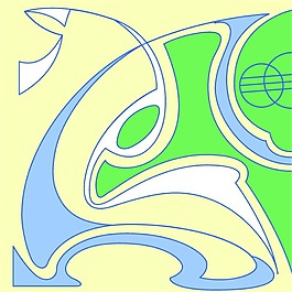 儿童涂鸦复古卡通背景素材