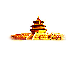 古风建筑天坛png元素素材