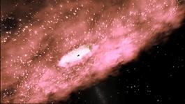 大气星空中的行星视频素材
