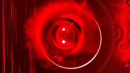 红色旋转发散炫光特效视频素材