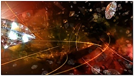 钻石飞舞视频素材