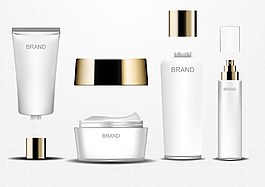 化妆品矢量素材