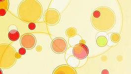 黄色旋转炫光特效视频素材